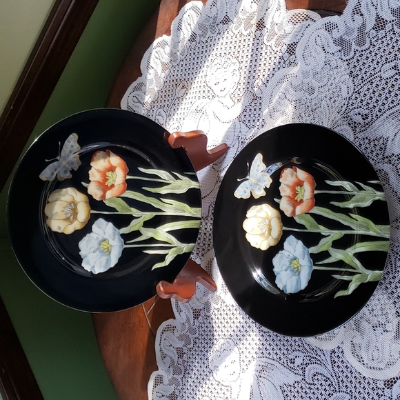 Fitz&Floyd  Midnight Poppy - Picture 1 of 2